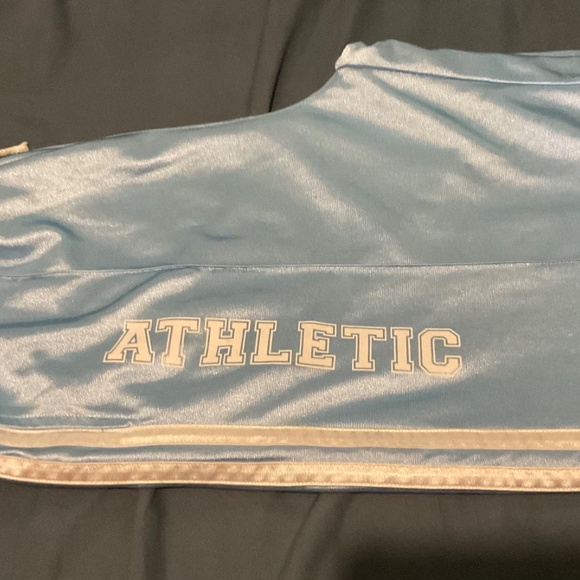 SHORTS  SILKY  BLUE  LINED  SIZE XL  SHORTS UNISEX   2ND HAND - Picture 4 of 6